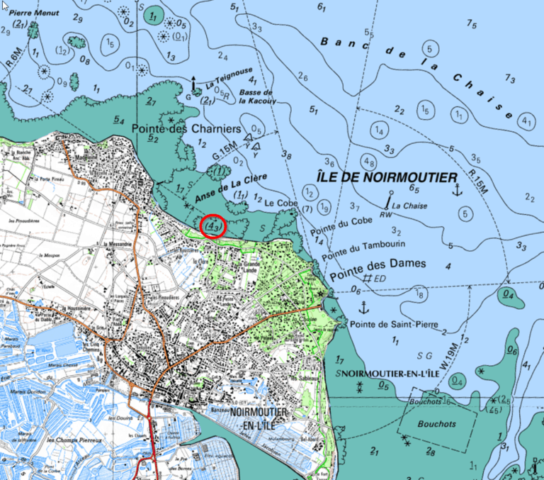 carte marine IGN Littoral